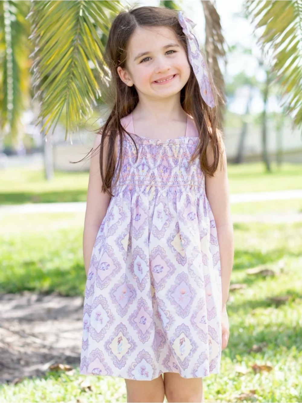 Dondolo Le Sirenuse Little Girls Dress